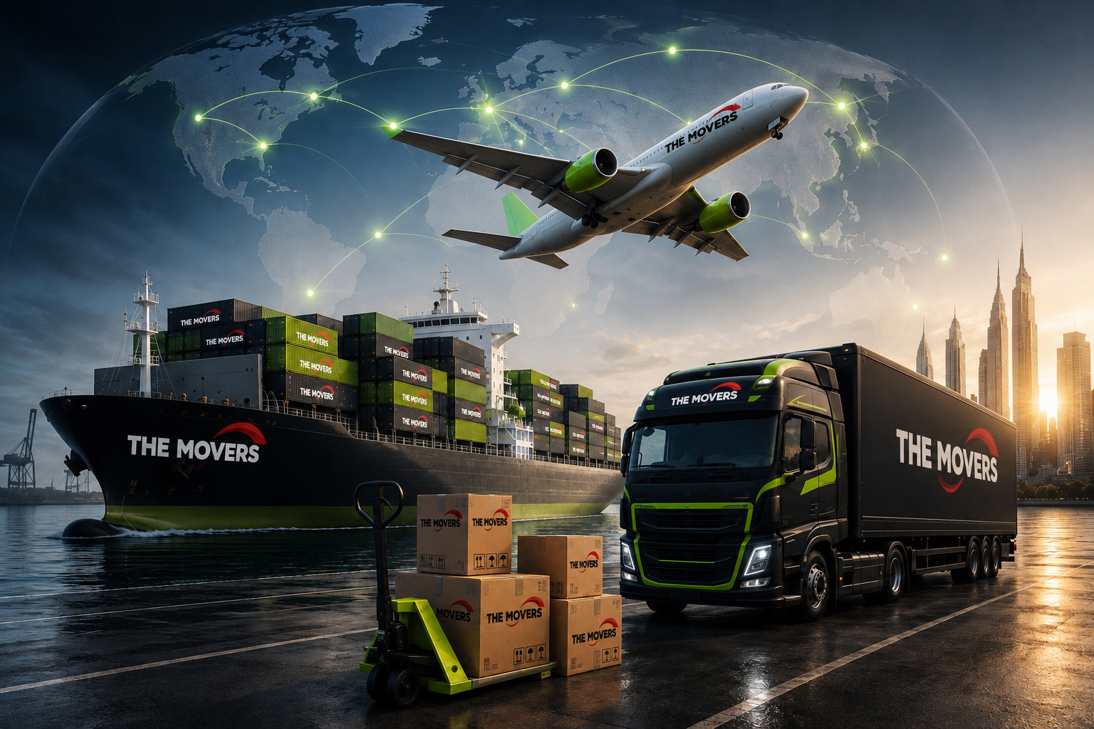 International relocation planning with THE MOVERS UAE
